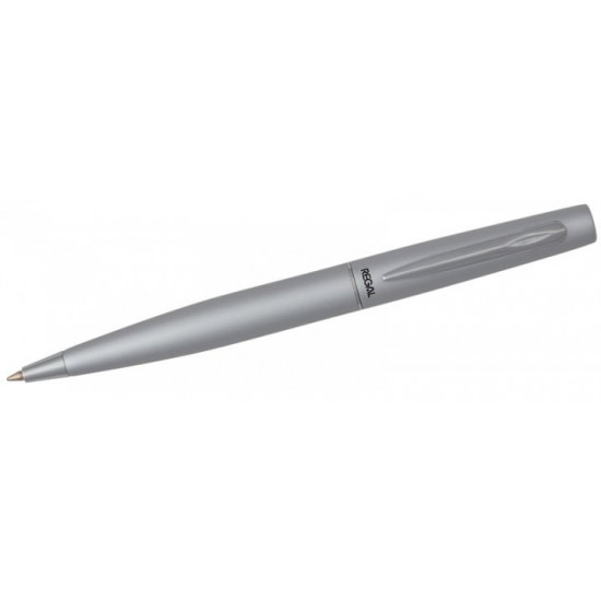 Ballpoint pen Regal blue metal, in a case 1mm automatic L chrome (R80107.LB)