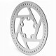 Brake disc 110 mm for Xiaomi electric scooter and analogues Brake disc 110 mm for Xiaomi electric scooter and analogues