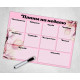 Magnetic planner Plans for the week Magnetic planner Plans for the week