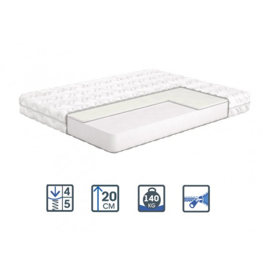 Orthopedic mattress Matroluxe MONS MONS 120x190 cm Orthopedic mattress Matroluxe MONS MONS 120x190 cm