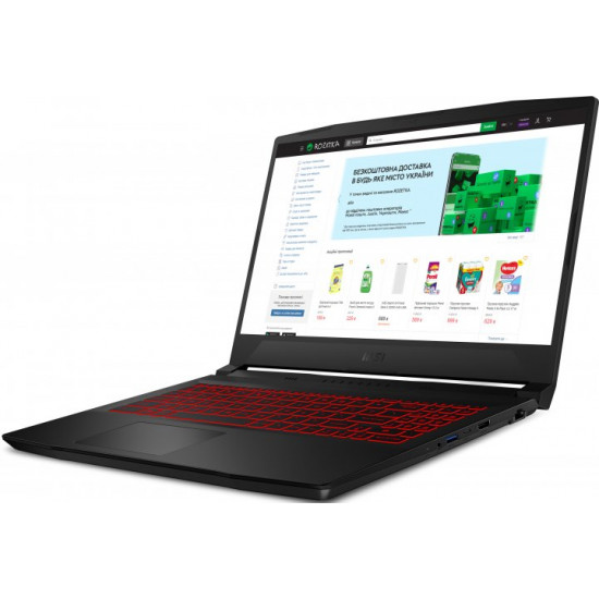 Ноутбук MSI Katana GF66 (11UE-639XUA) Black Ноутбук MSI Katana GF66 (11UE-639XUA) Black