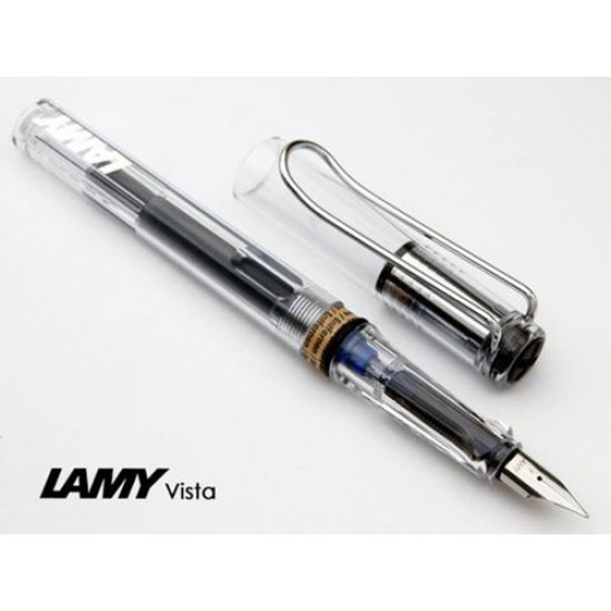 Чорнильна ручка Lamy Vista демонстратор перо F (тонке) Чорнильна ручка Lamy Vista демонстратор перо F (тонке)