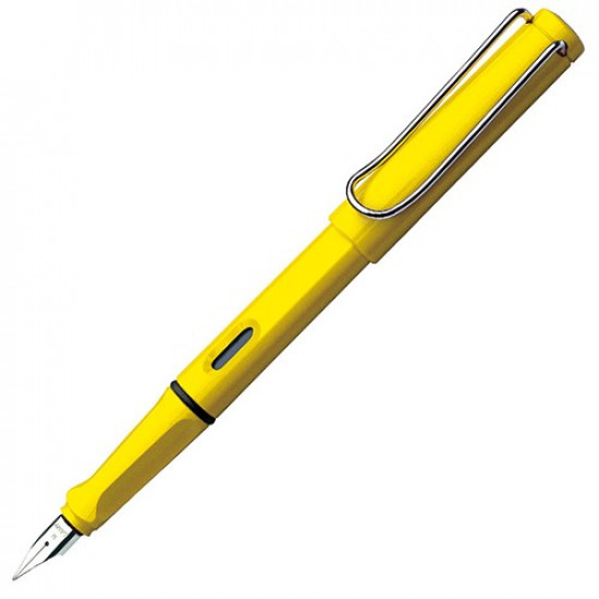 Чорнильна ручка Lamy Safari жовта перо F (тонке) Чорнильна ручка Lamy Safari жовта перо F (тонке)