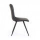Chair M-26 /900*460*585 artificial leather + painted metal Charcoal antique Wind Furniture Chair M-26 /900*460*585 artificial leather + painted metal Charcoal antique Wind Furniture