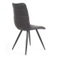 Chair M-26 /900*460*585 artificial leather + painted metal Charcoal antique Wind Furniture Chair M-26 /900*460*585 artificial leather + painted metal Charcoal antique Wind Furniture