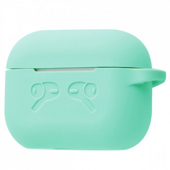 Чохол однотонний Silicone Case for AirPods Pro turquoise Чохол однотонний Silicone Case for AirPods Pro turquoise
