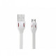 Cable Remax Laser MicroUSB 1m White (RC-035m) Cable Remax Laser MicroUSB 1m White (RC-035m)