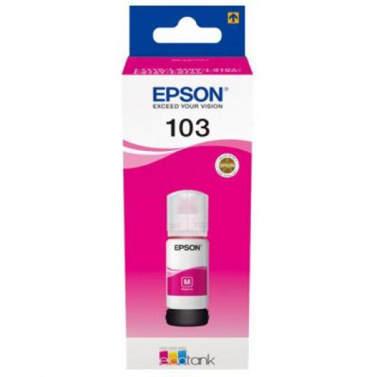 Контейнер із чорнилом Epson 103 Magenta (C13T00S34A). 43835 Контейнер із чорнилом Epson 103 Magenta (C13T00S34A). 43835