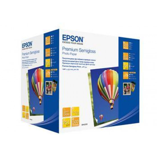 Папір Epson 100mmx150mm Premium Semiglossy Photo Paper, 500л. (C13S042200) Папір Epson 100mmx150mm Premium Semiglossy Photo Paper, 500л. (C13S042200)