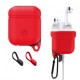 Cиликоновий чохол Primo Sherp для Apple AirPods - Red Primo червоний Cиликоновий чохол Primo Sherp для Apple AirPods - Red Primo червоний