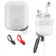 Cиликоновий чохол Primo Sherp для Apple AirPods - White Primo білий Cиликоновий чохол Primo Sherp для Apple AirPods - White Primo білий