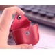 Шкіряний чохол Primo Hook для навушників Apple AirPods / AirPods 2019 - Red Primo червоний Шкіряний чохол Primo Hook для навушників Apple AirPods / AirPods 2019 - Red Primo червоний