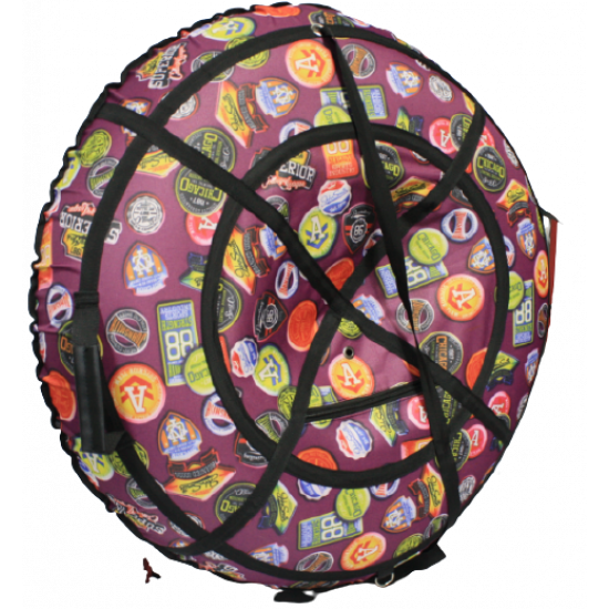 Tubing Inflatable sled NT Badges Cheesecake Multi-colored 100 cm (09441) Tubing Inflatable sled NT Badges Cheesecake Multi-colored 100 cm (09441)