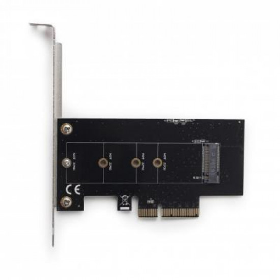 Контролер PCIe to M.2 22 mm low profile Gembird (PEX-M2-01) Контролер PCIe to M.2 22 mm low profile Gembird (PEX-M2-01)