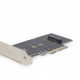 Контролер PCIe to M.2 22 mm low profile Gembird (PEX-M2-01) Контролер PCIe to M.2 22 mm low profile Gembird (PEX-M2-01)