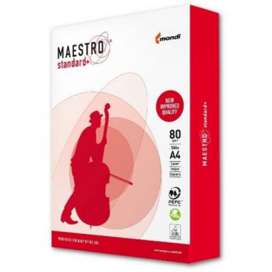 Папір Maestro A4 Standard+ (Paper_MS80/MS.A4.80.ST) Папір Maestro A4 Standard+ (Paper_MS80/MS.A4.80.ST)