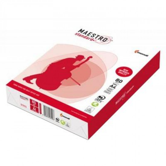 Папір Maestro A4 Standard+ (Paper_MS80/MS.A4.80.ST) Папір Maestro A4 Standard+ (Paper_MS80/MS.A4.80.ST)
