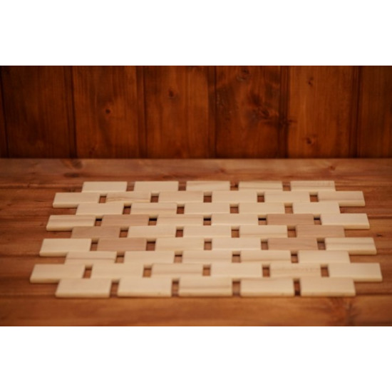 Mat for baths and saunas YARO from linden/alder No. 2 Mat for baths and saunas YARO from linden/alder No. 2