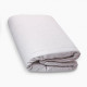 Crib mattress (linen fabric), size 70x140x5 cm, gray Crib mattress (linen fabric), size 70x140x5 cm, gray