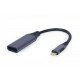 Adapter Cablexpert (A-USB3C-DPF-01) USB-C-DisplayPort, 0.15m
