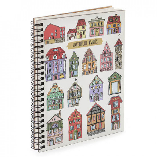 Блокнот Sketchbook Будиночки А5 (BDP_17A068) Блокнот Sketchbook Будиночки А5 (BDP_17A068)