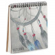 Блокнот Sketchbook Dream catcher квадратний 16,7 х18 см (BDK_17A013) Блокнот Sketchbook Dream catcher квадратний 16,7 х18 см (BDK_17A013)