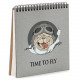 Блокнот Sketchbook Time to fly квадратний 16,7 х18 см (BDK_DOG013) Блокнот Sketchbook Time to fly квадратний 16,7 х18 см (BDK_DOG013)