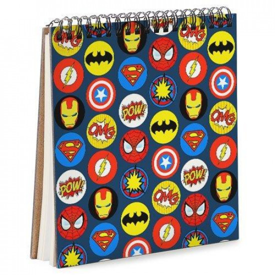 Блокнот Sketchbook Marvel квадратний 16,7 х18 см (BDK_17A043) Блокнот Sketchbook Marvel квадратний 16,7 х18 см (BDK_17A043)