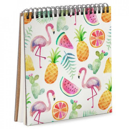 Блокнот Sketchbook Tropic квадратний 16,7 х18 см (BDK_TRO006) Блокнот Sketchbook Tropic квадратний 16,7 х18 см (BDK_TRO006)