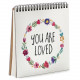 Блокнот Sketchbook You are loved квадратний 16,7 х18 см (BDK_FFL008) Блокнот Sketchbook You are loved квадратний 16,7 х18 см (BDK_FFL008)