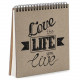 Блокнот Sketchbook Love the life you live квадратний 16,7 х18 см (BDK_17A111) Блокнот Sketchbook Love the life you live квадратний 16,7 х18 см (BDK_17A111)