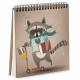 Блокнот Sketchbook Єнот на самокаті квадратний 16,7 х18 см (BDK_FFL004) Блокнот Sketchbook Єнот на самокаті квадратний 16,7 х18 см (BDK_FFL004)
