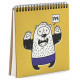 Notebook Sketchbook Bear square 16.7x18 cm (BDK_18L020) Notebook Sketchbook Bear square 16.7x18 cm (BDK_18L020)