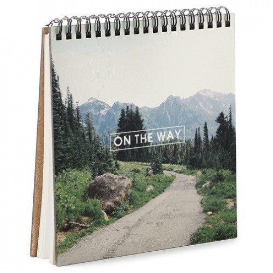 Блокнот Sketchbook On the way квадратний 16,7 х18 см (BDK_17A072) Блокнот Sketchbook On the way квадратний 16,7 х18 см (BDK_17A072)