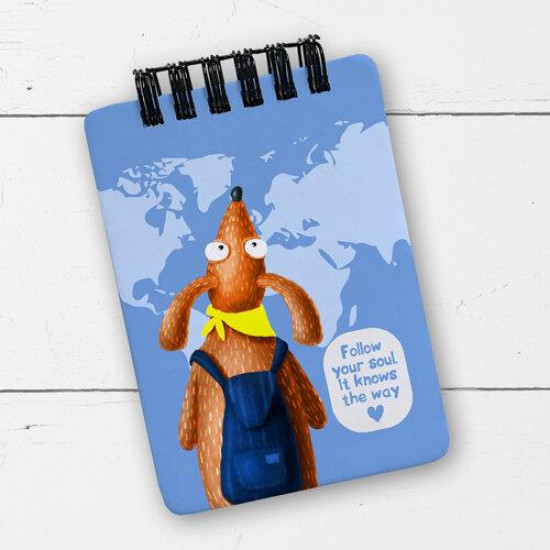 Блокнот на пружині Baby Follow your soul A7 7*10 см (BL7_20J010) Блокнот на пружині Baby Follow your soul A7 7*10 см (BL7_20J010)