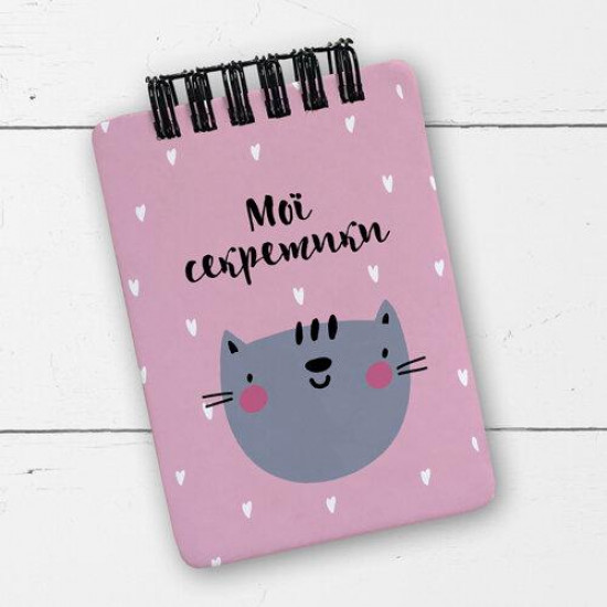 Блокнот на пружині Baby Мої секретики A7 7*10 см (BL7_20J011) Блокнот на пружині Baby Мої секретики A7 7*10 см (BL7_20J011)