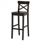 Барний стілець INGOLF IKEA 902.485.15 чорний/коричневий 74 Барний стілець INGOLF IKEA 902.485.15 чорний/коричневий 74