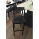 Барний стілець INGOLF IKEA 902.485.15 чорний/коричневий 74 Барний стілець INGOLF IKEA 902.485.15 чорний/коричневий 74