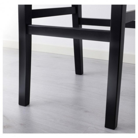 Барний стілець INGOLF IKEA 902.485.15 чорний/коричневий 74 Барний стілець INGOLF IKEA 902.485.15 чорний/коричневий 74