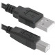 Кабель для принтера USB 2.0 AM/BM 3m USB04-10 Defender (83764) Кабель для принтера USB 2.0 AM/BM 3m USB04-10 Defender (83764)