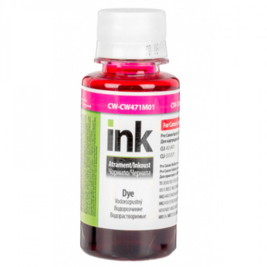 Ink ColorWay Canon CLI-471 100ml Magenta (CW-CW471M01) Ink ColorWay Canon CLI-471 100ml Magenta (CW-CW471M01)