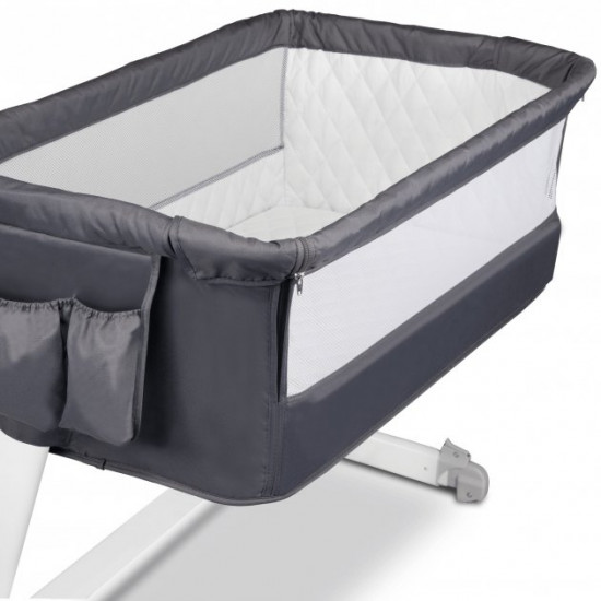 Add-on cot Lionelo THEO DARK GRAY Add-on cot Lionelo THEO DARK GRAY