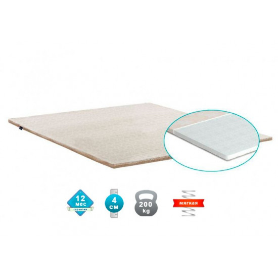 Матрас ортопедический Matroluxe Topper FUTON 1 100x100 см Матрас ортопедический Matroluxe Topper FUTON 1 100x100 см