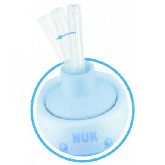 Nuk First Choice Flexi Cup with silicone straw 300 ml turquoise (3954044) Nuk First Choice Flexi Cup with silicone straw 300 ml turquoise (3954044)