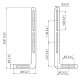 Кріплення для саундбару VOGELS SOUND 1250 Sound Bar Mount (6473924) Кріплення для саундбару VOGELS SOUND 1250 Sound Bar Mount (6473924)
