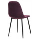 Chair Vetro Mebel M-10 eggplant corduroy Chair Vetro Mebel M-10 eggplant corduroy