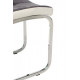Chair Vetro Mebel S-117 gray+white artificial leather, fabric Chair Vetro Mebel S-117 gray+white artificial leather, fabric
