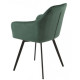 Swivel dining chair Vetro Mebel R-63 emerald corduroy Swivel dining chair Vetro Mebel R-63 emerald corduroy