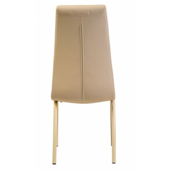 Chair Vetro Mebel N-70 beige artificial leather Chair Vetro Mebel N-70 beige artificial leather