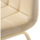 Chair Vetro Mebel N-70 beige artificial leather Chair Vetro Mebel N-70 beige artificial leather